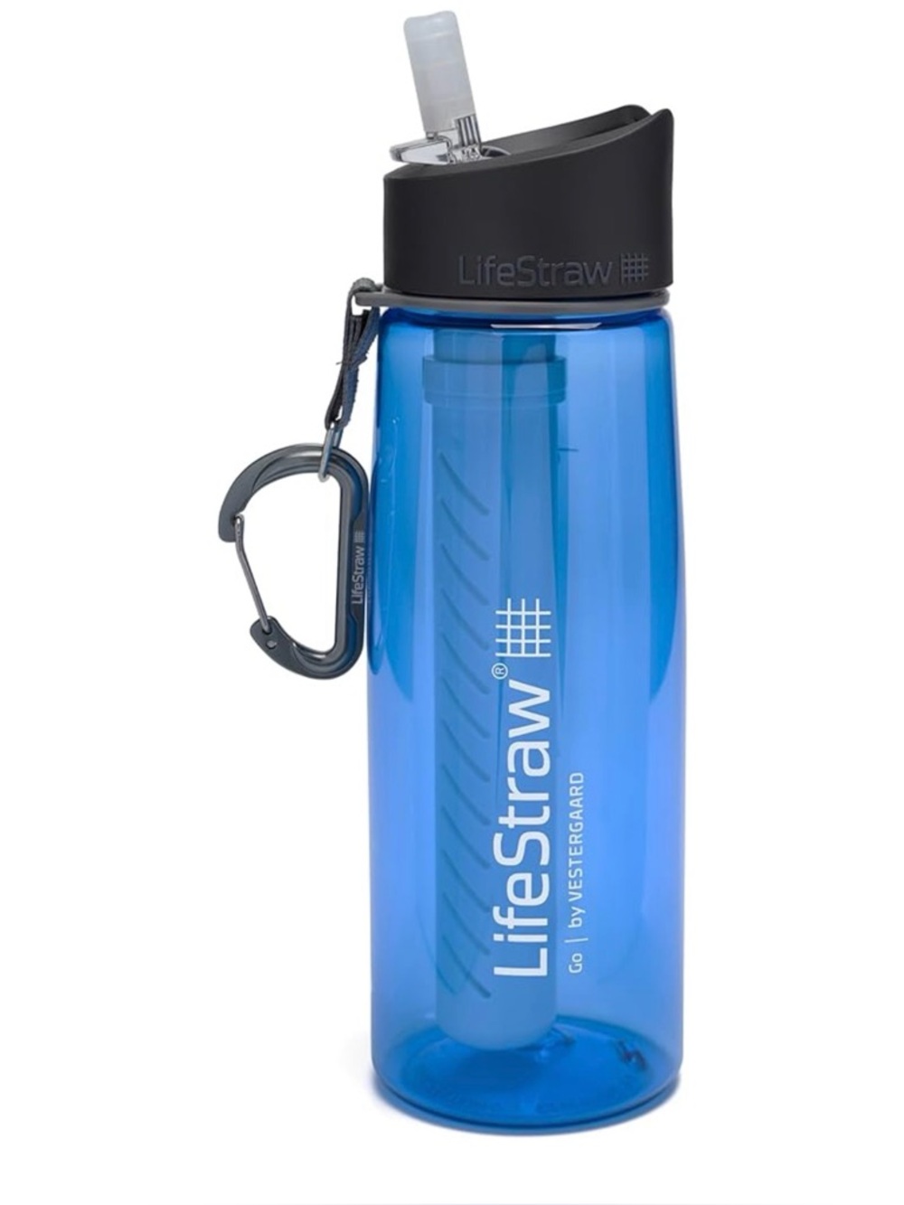 LifeStraw Go Water Bottle with Filter - Blue & Black